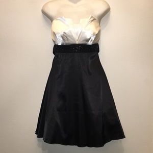 Classy beaded cocktail dress